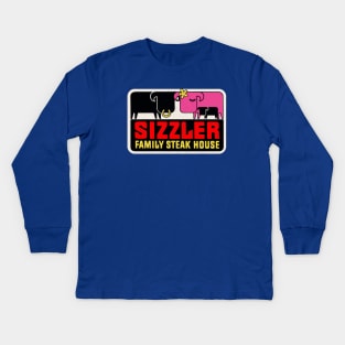 Sizzler Family Steak House Kids Long Sleeve T-Shirt